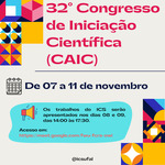 32° Congresso de Iniciação Científica (CAIC)