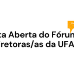 Carta Aberta à Comunidade Acadêmica da UFAL