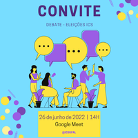 Convite - Debate Eleições ICS (2022-2026)
