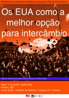 Palestra Fulbright sobre intercâmbio nos EUA