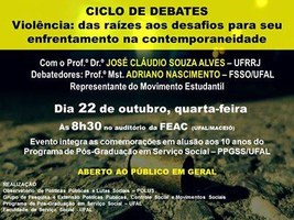 Sociólogo da UFRRJ palestra sobre Violência